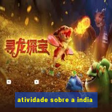 atividade sobre a india